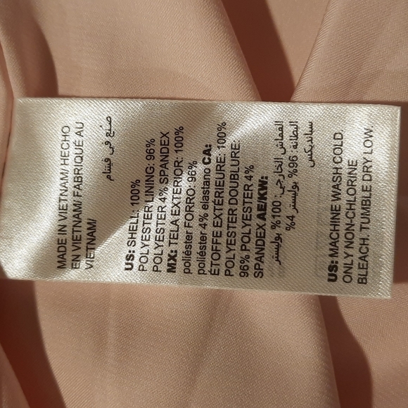 White House Black Market pink floral dress size 4 - Picture 9 of 12